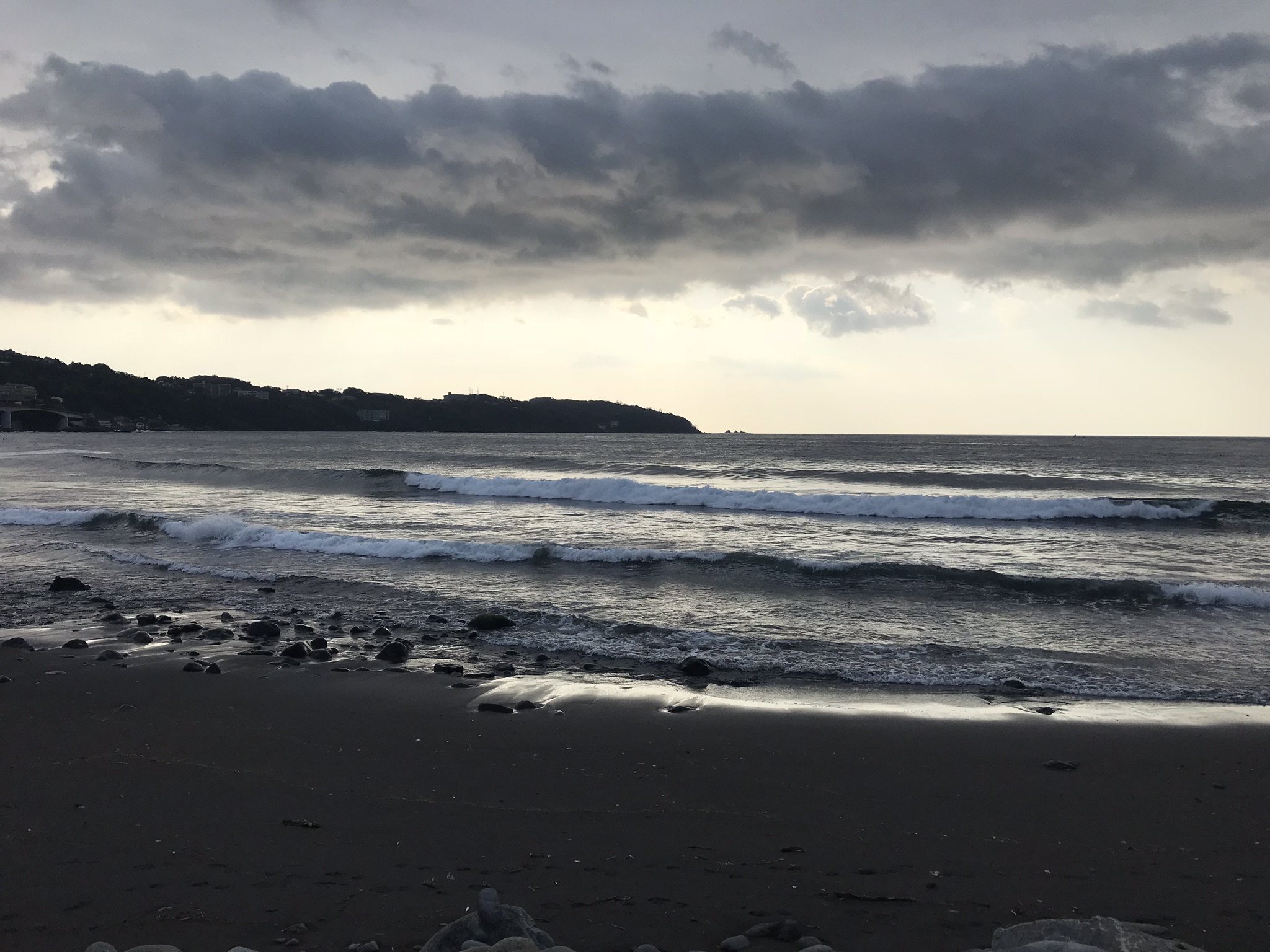 湯河原吉浜海岸サーフィン