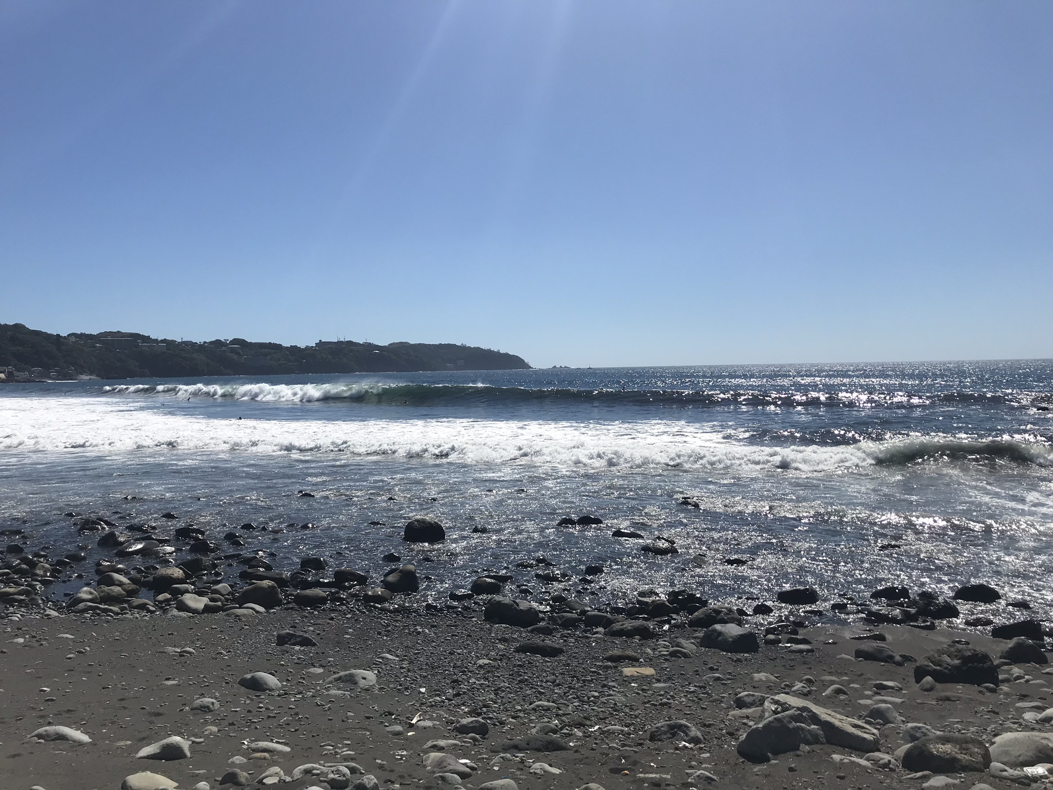 湯河原吉浜海岸サーフィン