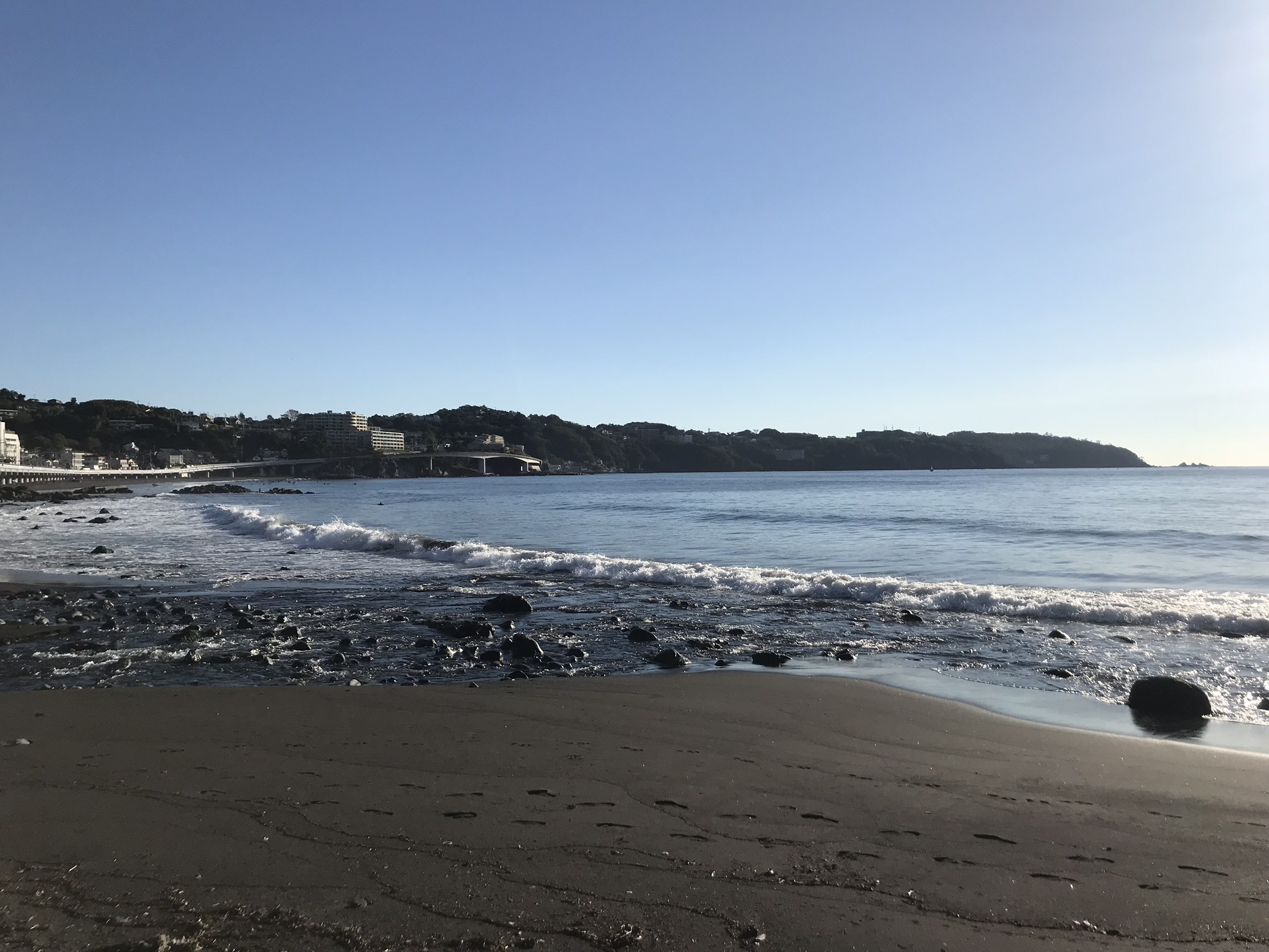湯河原町吉浜海岸サーフィン