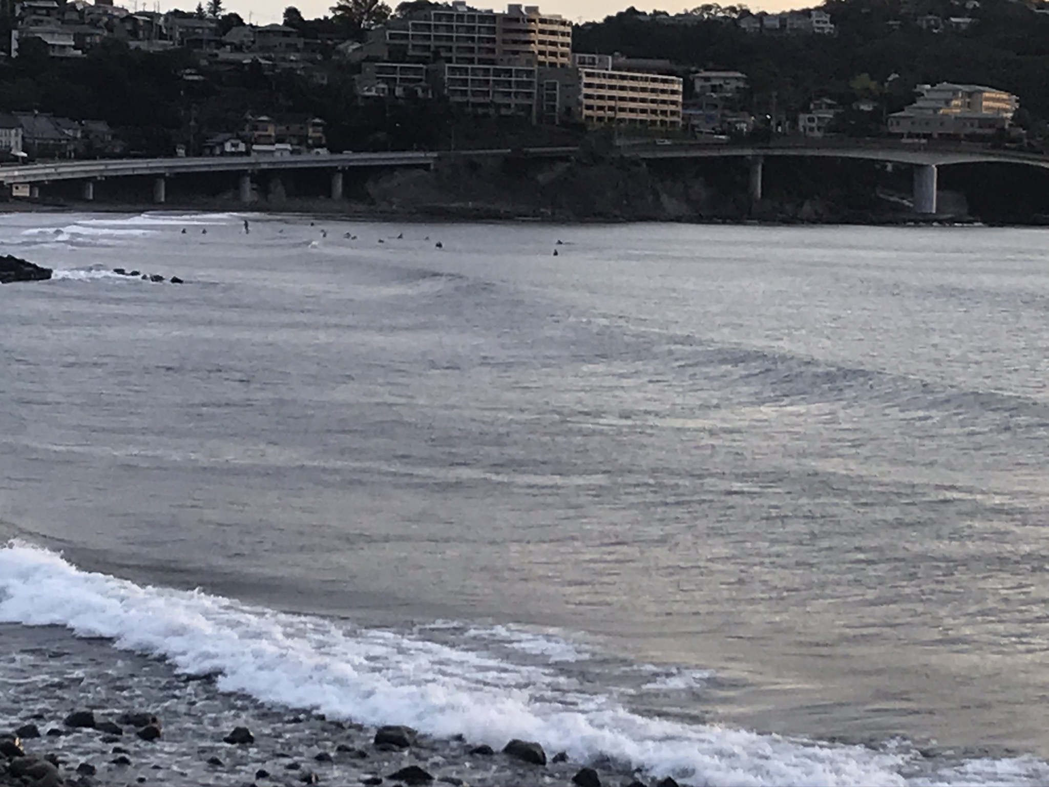 湯河原吉浜海岸サーフィン