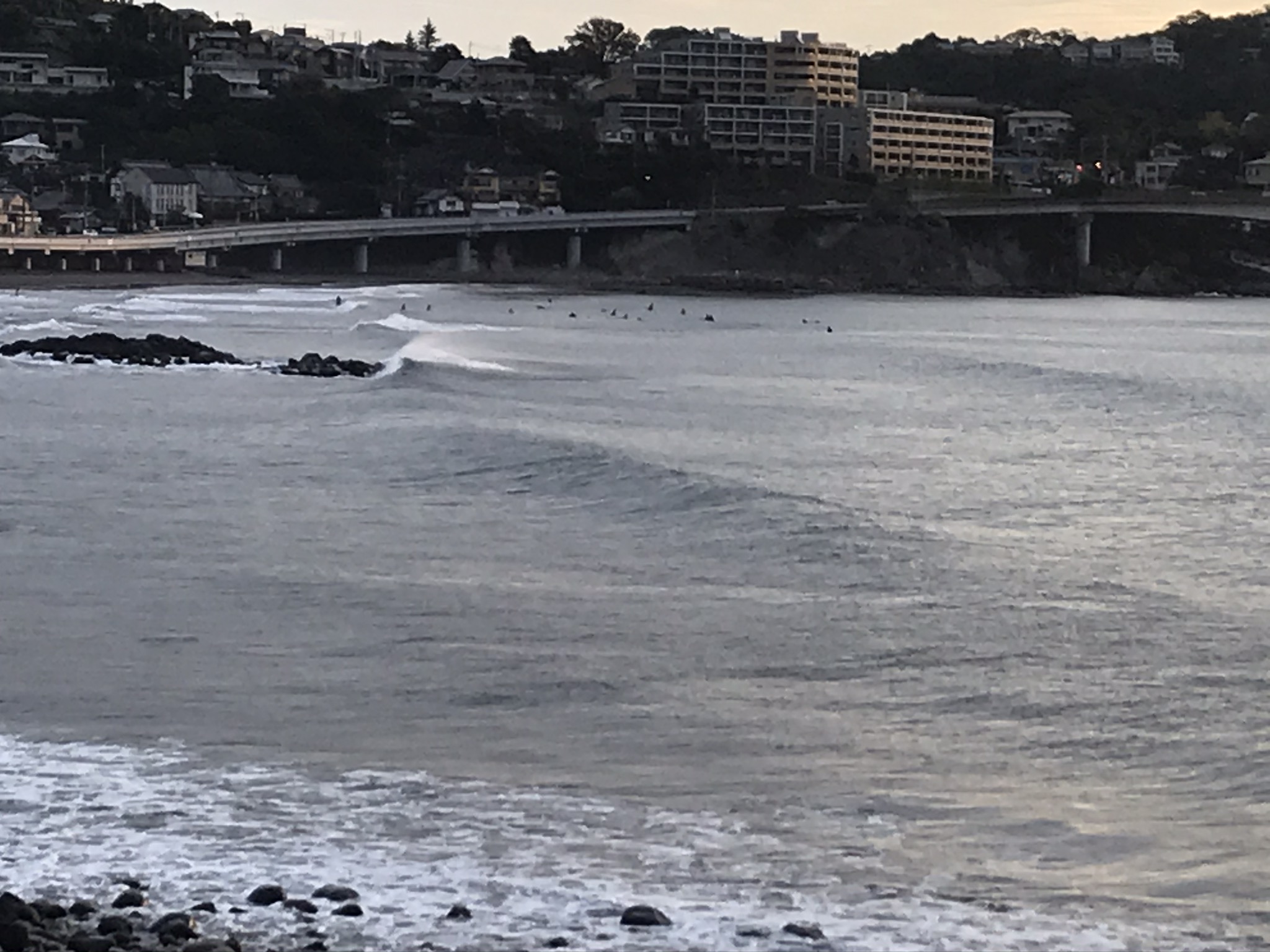 湯河原吉浜海岸サーフィン