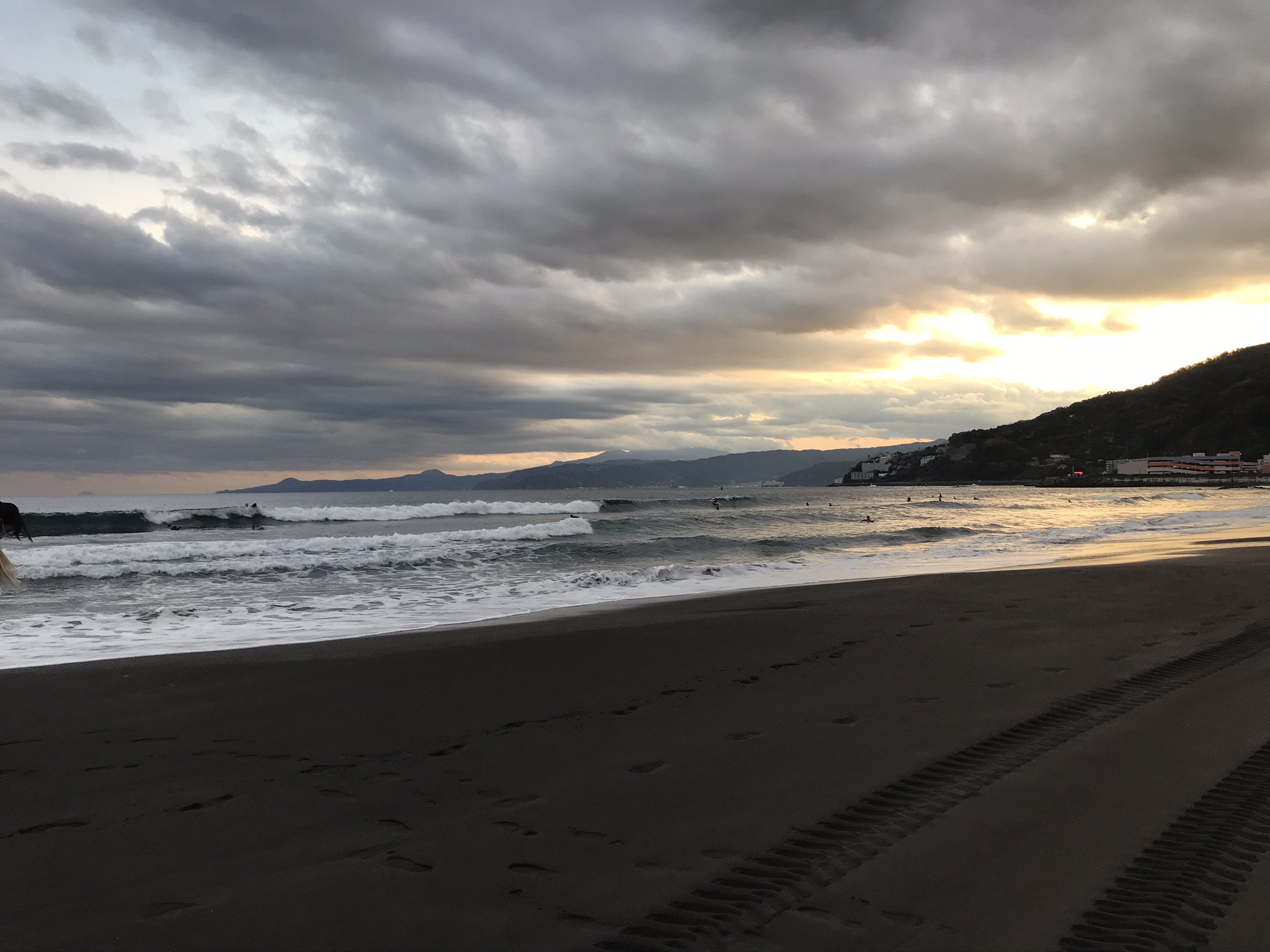 湯河原 吉浜海岸 サーフィン