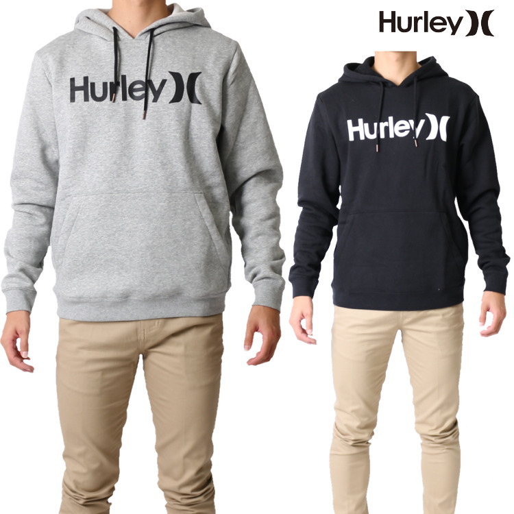 Hurley パーカー 男性用 Surf Check One And Onlyモデル 厚生地 / 裏