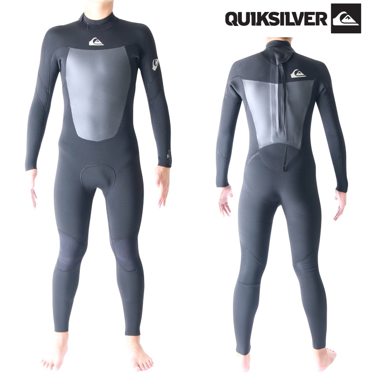 クイックシルバー メンズ 4×3mm インナーバリア付き フルスーツ 入荷