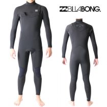 ビラボン ウェットスーツ メンズ 4mm / 3mm チェストジップ フルスーツ サーフィン ウェットスーツ Billabong Wetsuits