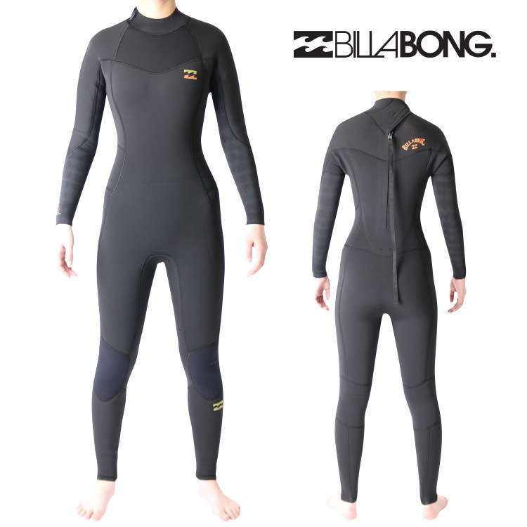 BILABONG ビラボン 4×3mm フルスーツレディース ML 起毛 新品 BILLABONG ビラボン ウェットスーツ レディース 4×3mm インナーバリア