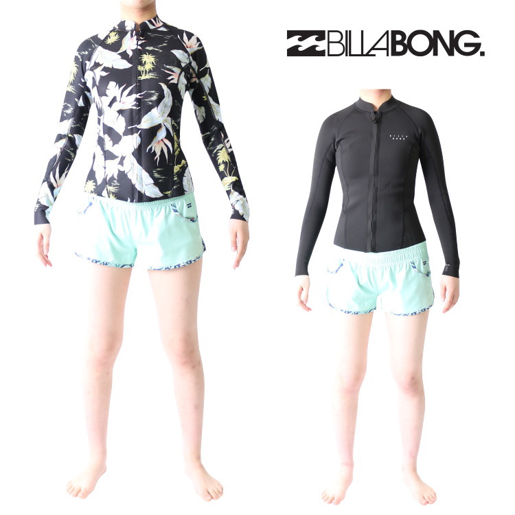 BILLABONG ビラボン ウェットスーツ レディース 長袖 タッパー