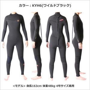 BILLABONG ビラボン ウェットスーツ レディース 3/2mm 4/3mm