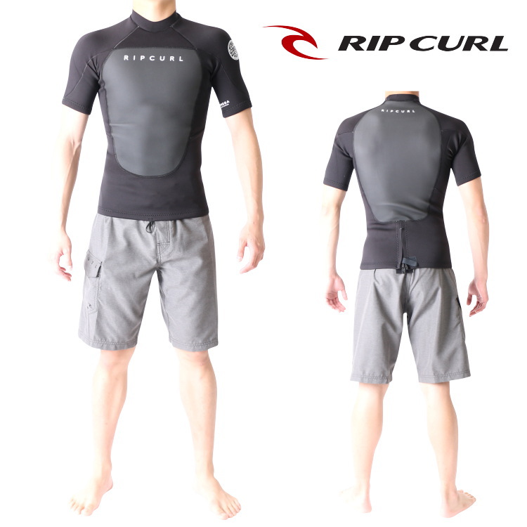 [中古 / Rip curl] ウェットタッパー 極美中古 リップカール RIPCURL 長袖タッパー 2mm サーフィン MLサイズ