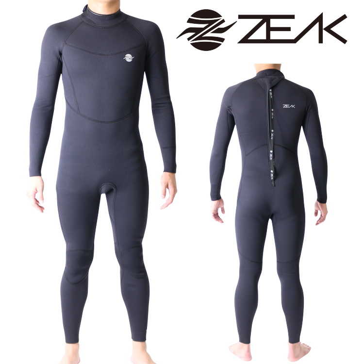 ZEAK(ジーク) メンズ 3×2mm フルスーツ ウェットスーツが入荷