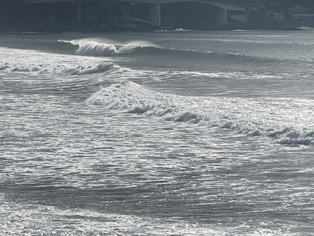 2025年5月7日湯河原吉浜海岸サーフィン